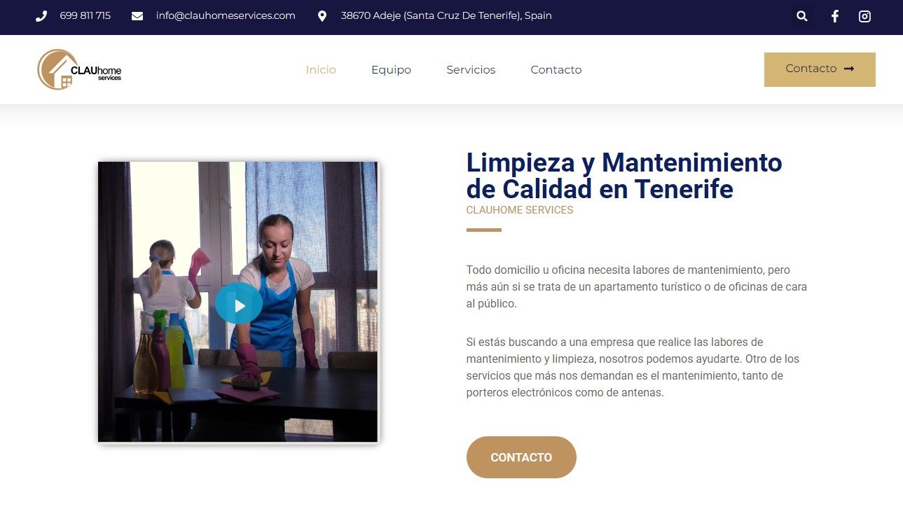 web clauhome services